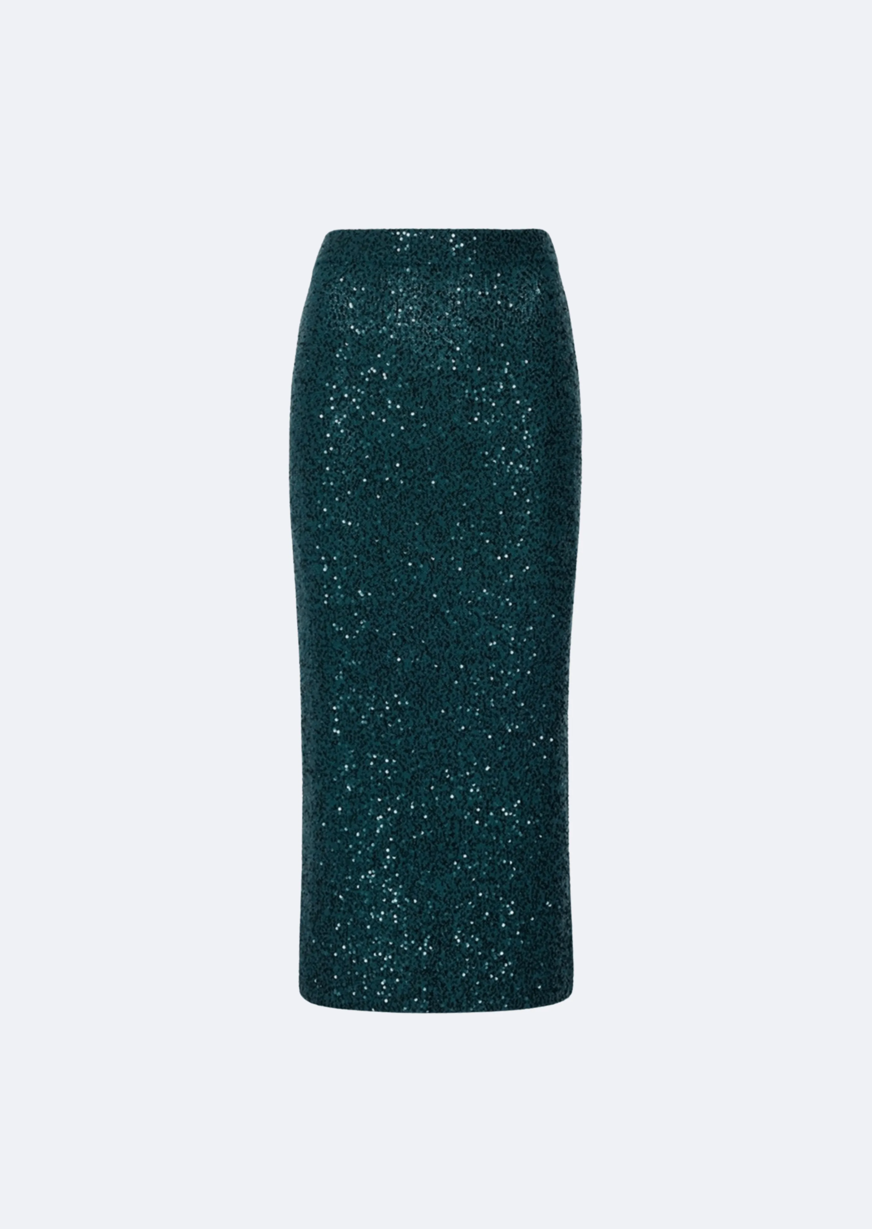 Cashmere Sequin Midi Skirt