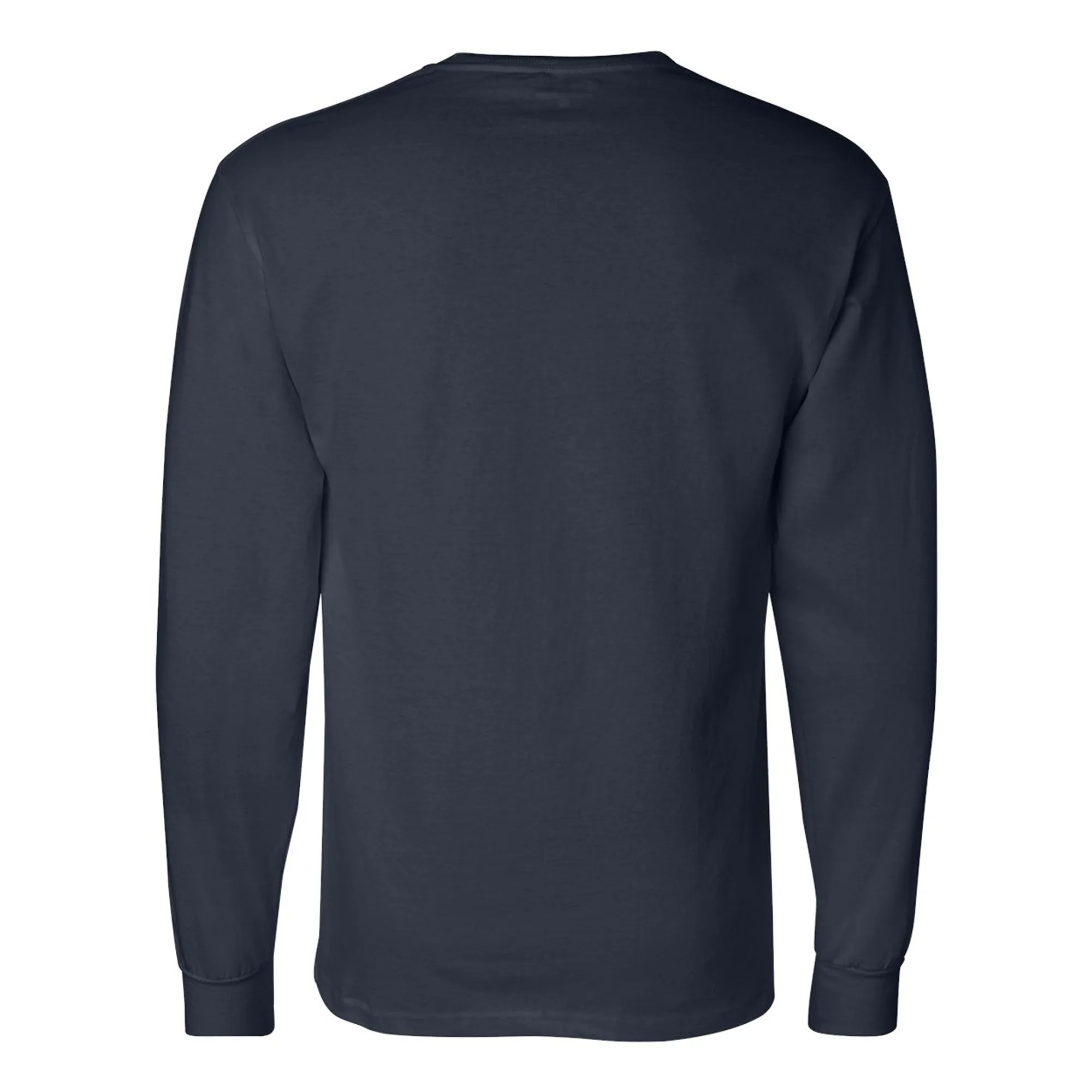 Champion Michigan Arch Logo  Long Sleeve - Navy