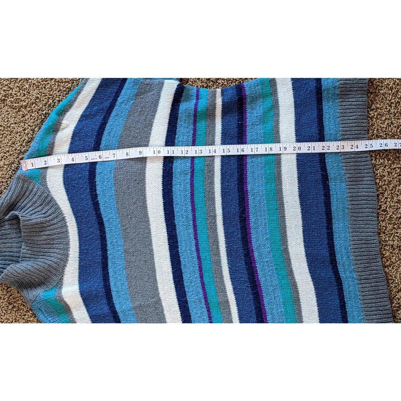 Chaps Denim Womens Pullover Sweater Size XL