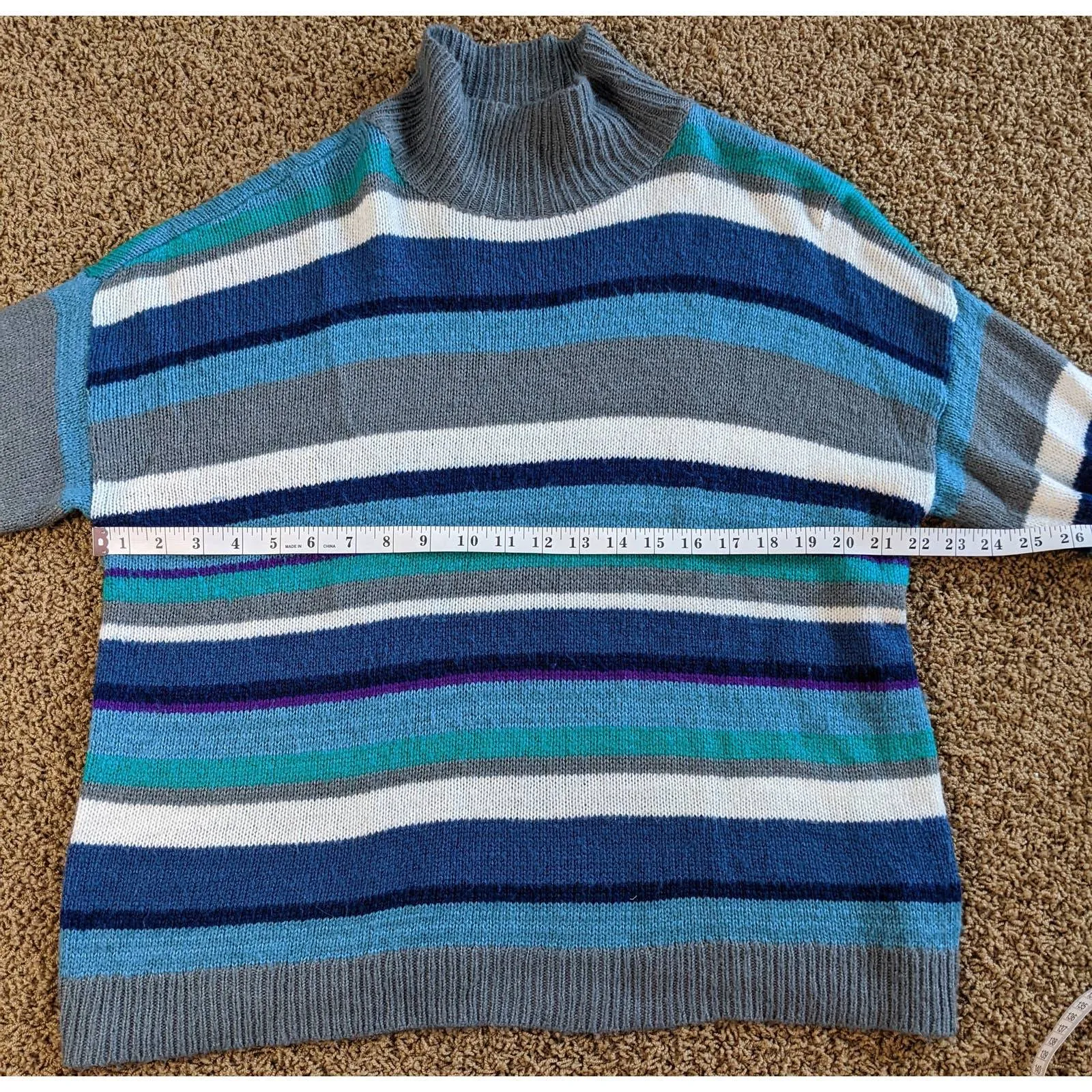 Chaps Denim Womens Pullover Sweater Size XL