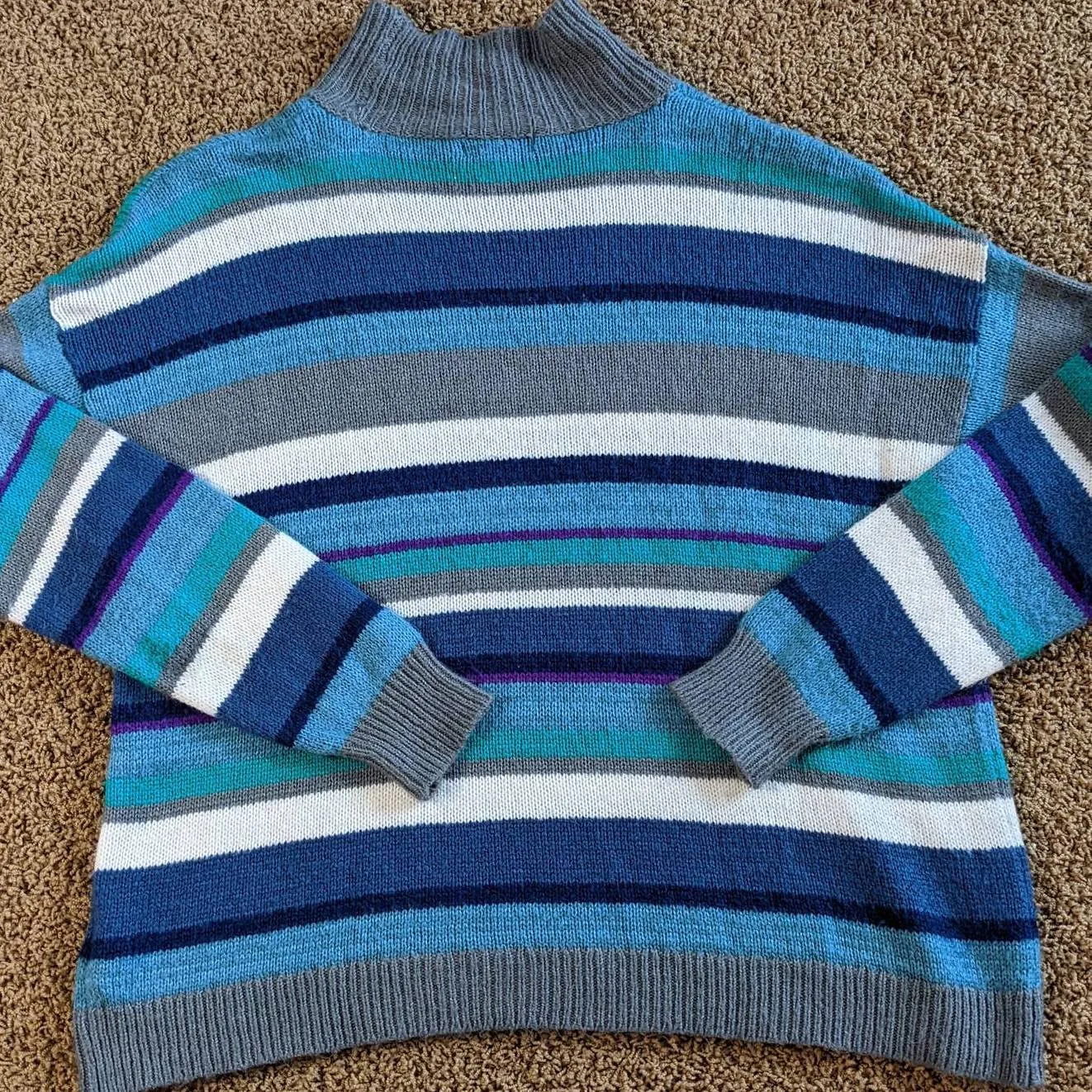 Chaps Denim Womens Pullover Sweater Size XL