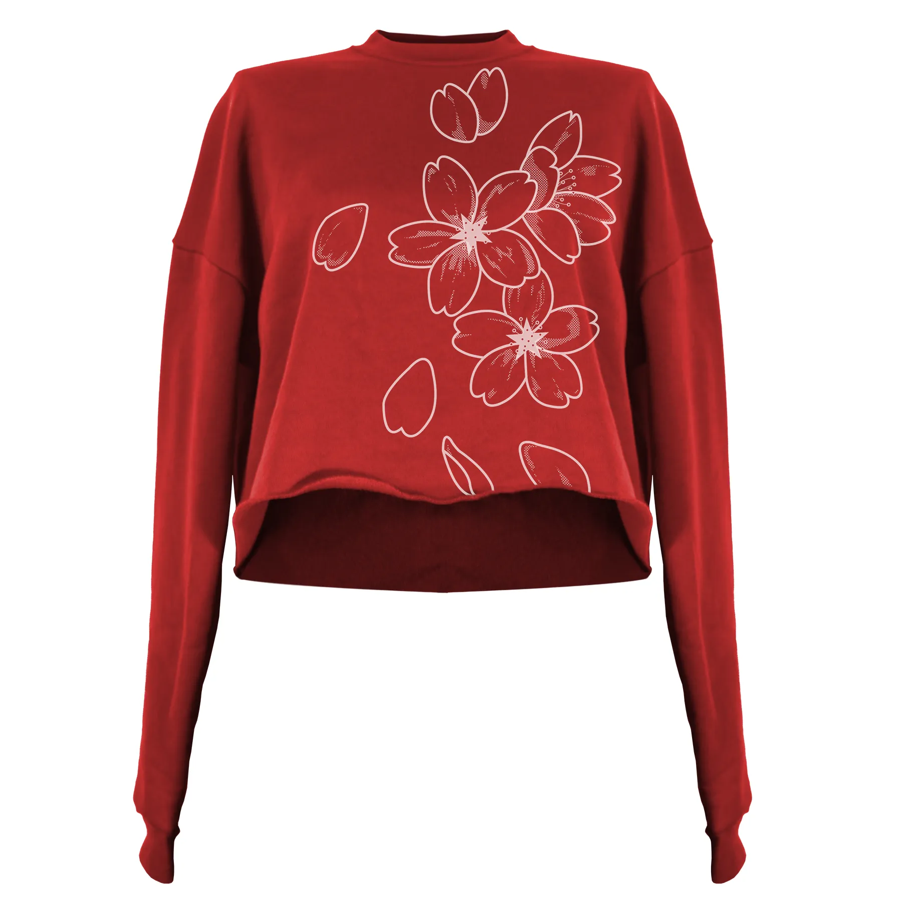 Cherry Blossom Crop Top (Made to Order)