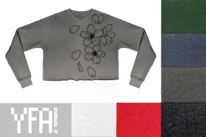 Cherry Blossom Crop Top (Made to Order)
