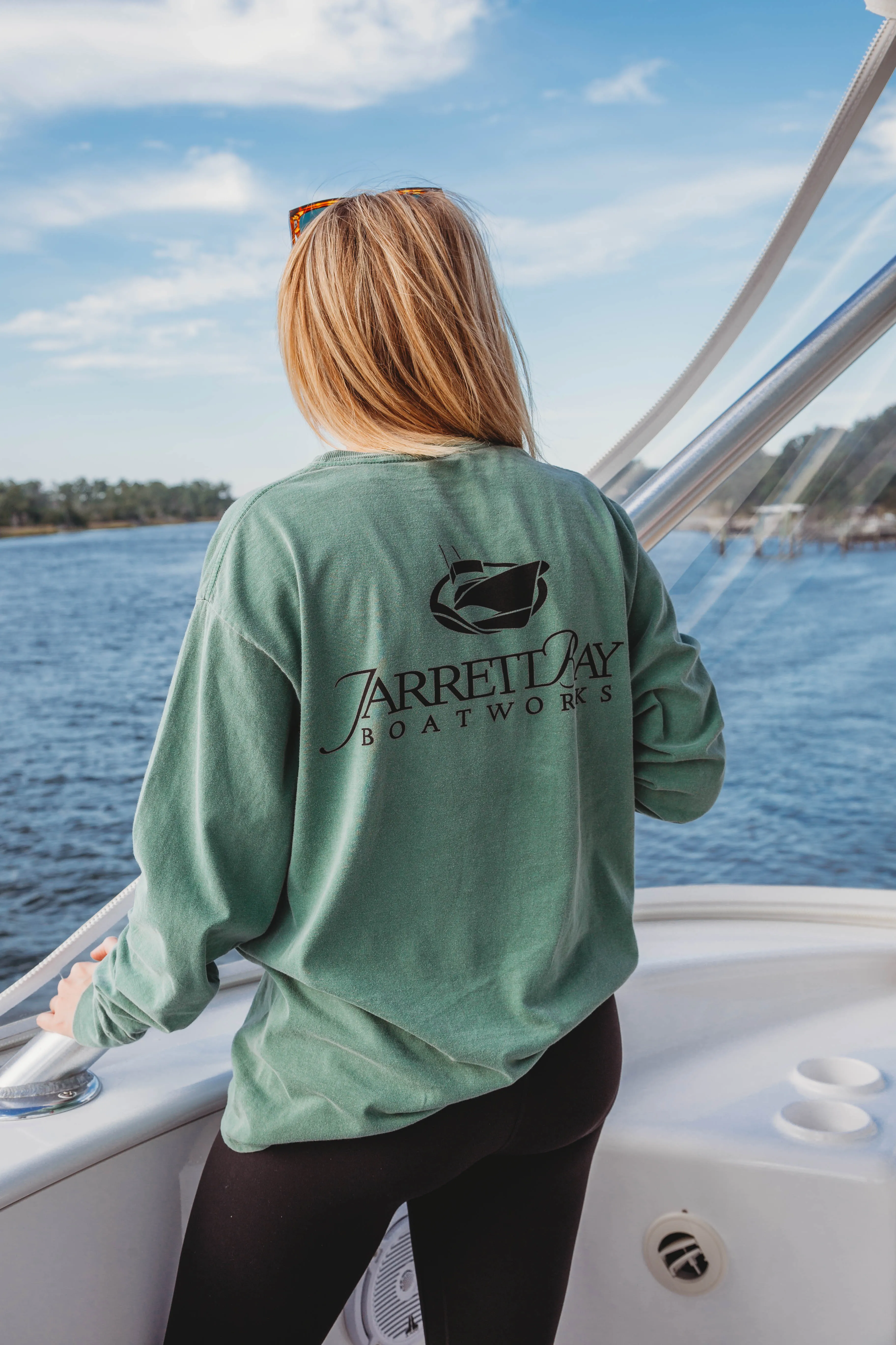 Classic Jarrett Bay Logo Long Sleeve T-Shirt