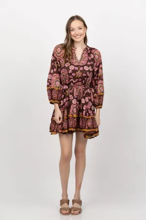 Cleobella Eliva Mini Dress in Avalon Print