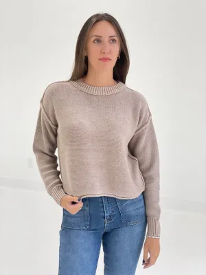 Comfier Days Sweater - Ash Mocha