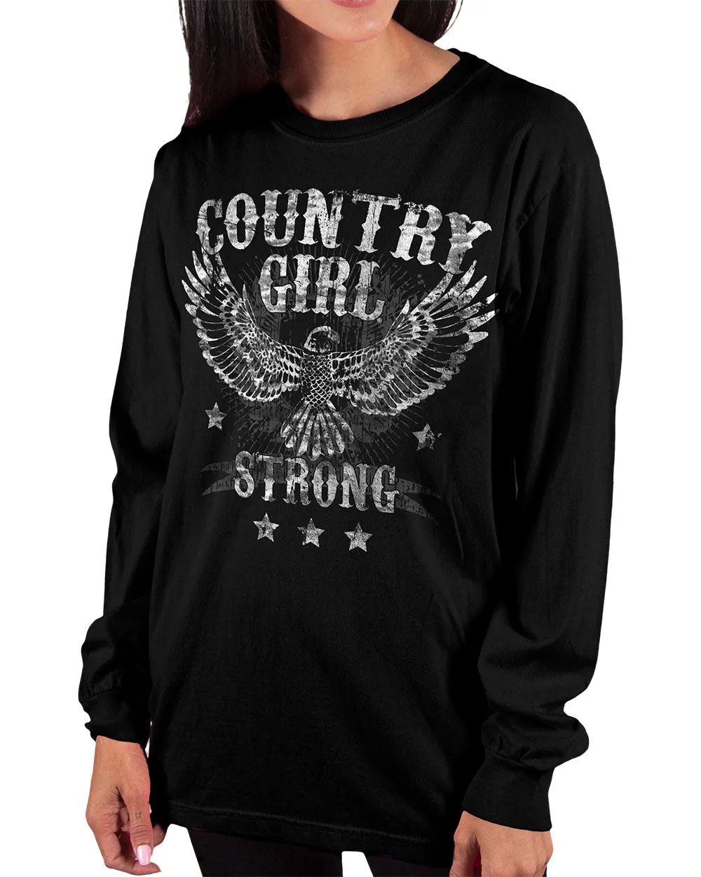Country Girl® Women's Long Sleeve Tee CG Strong