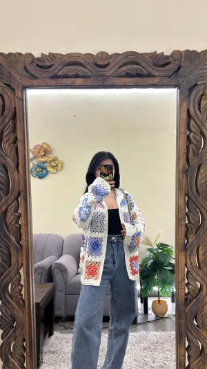 Crochet cardigan M