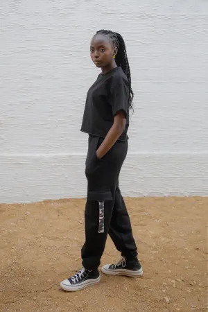 Cropped Jogger Set