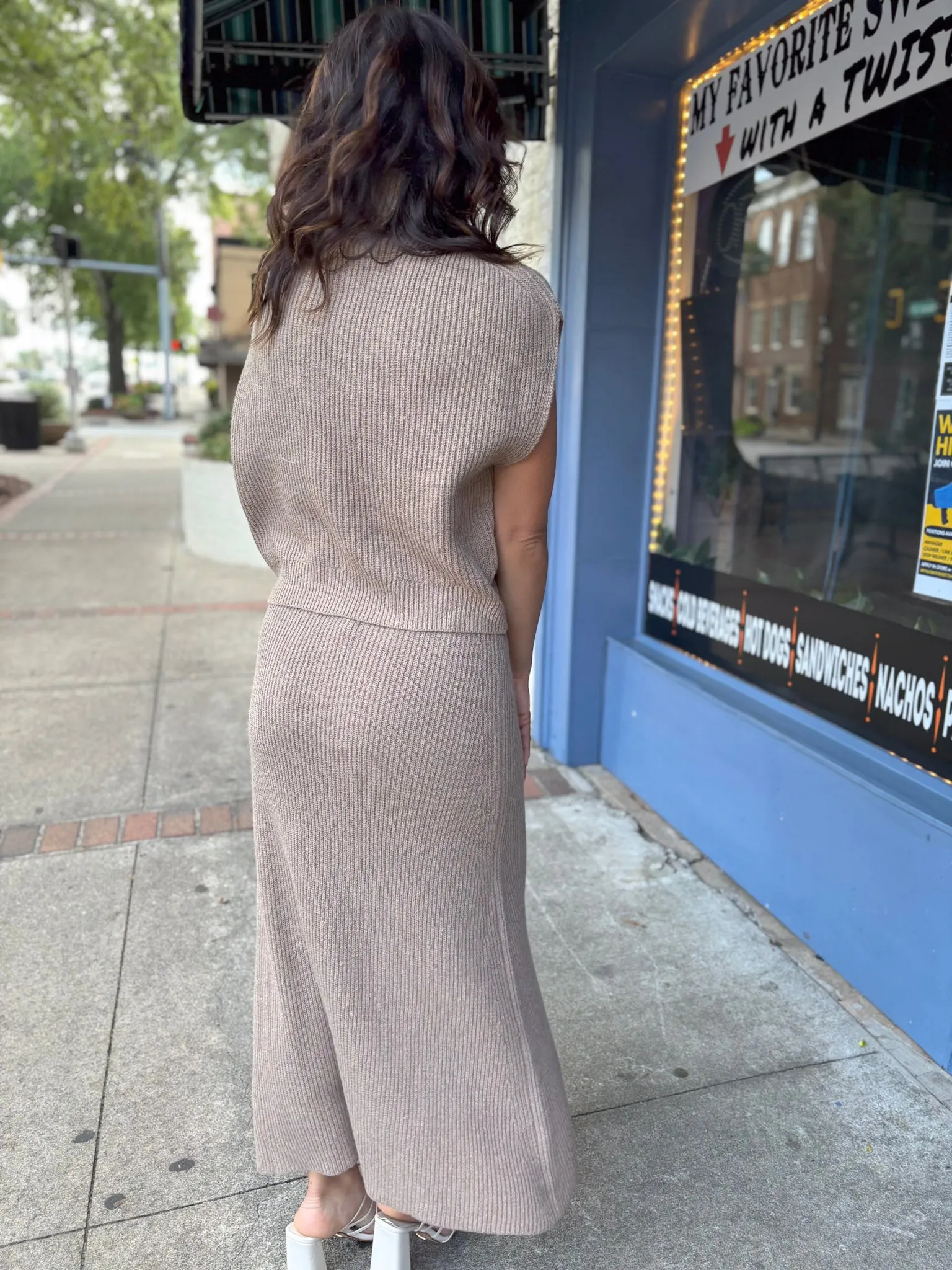 Crosby Sweater Midi Skirt