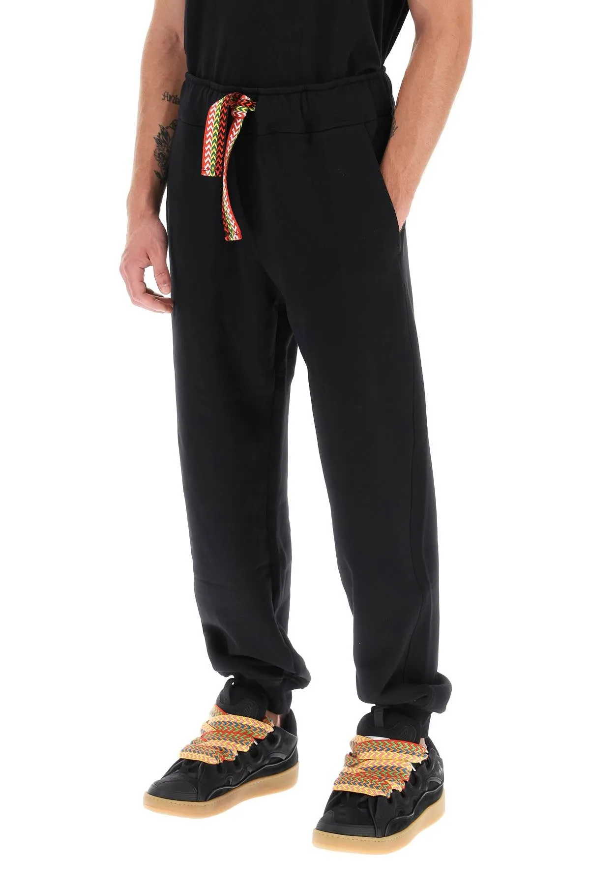 curb lace' sweatpants