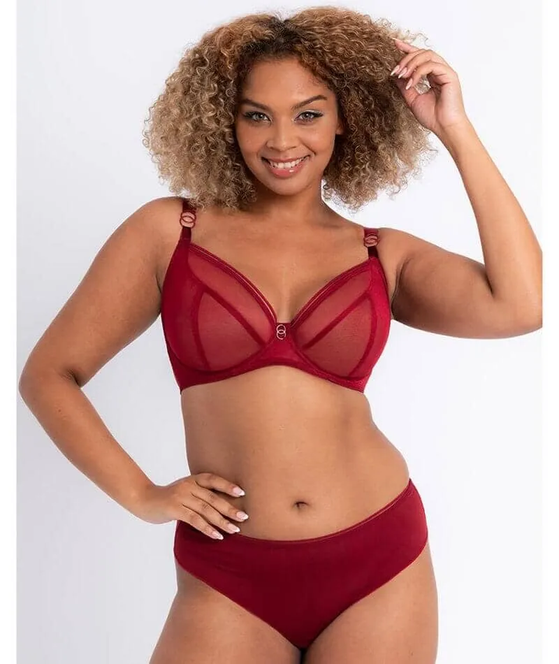 Curvy Kate Lifestyle Short - Deep Red