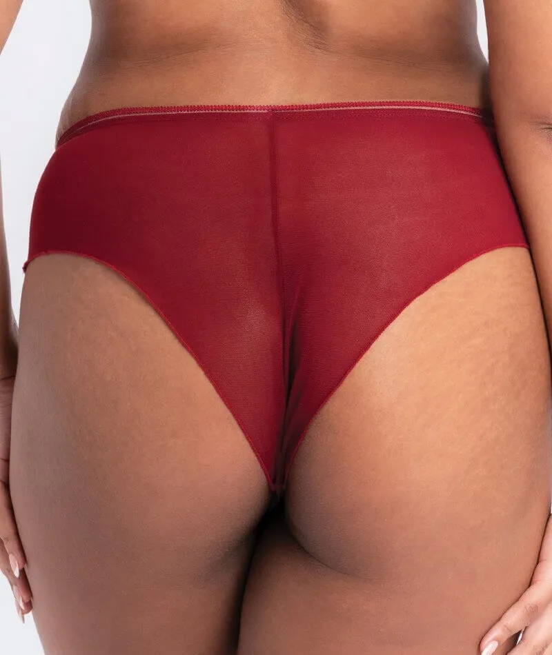 Curvy Kate Lifestyle Short - Deep Red