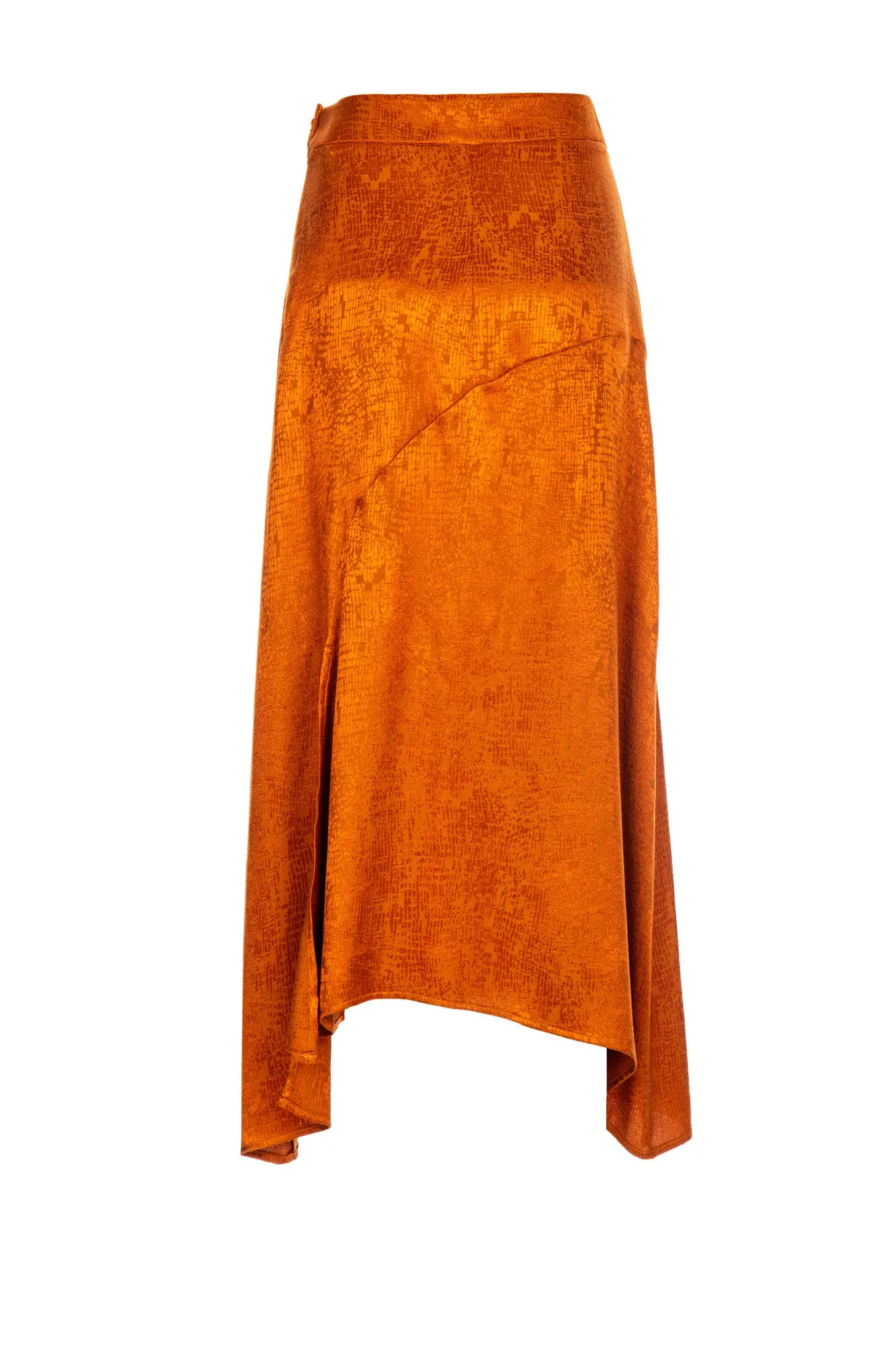 DAMASK MIDI SKIRT