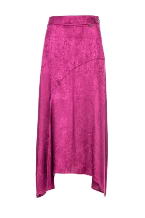 DAMASK MIDI SKIRT
