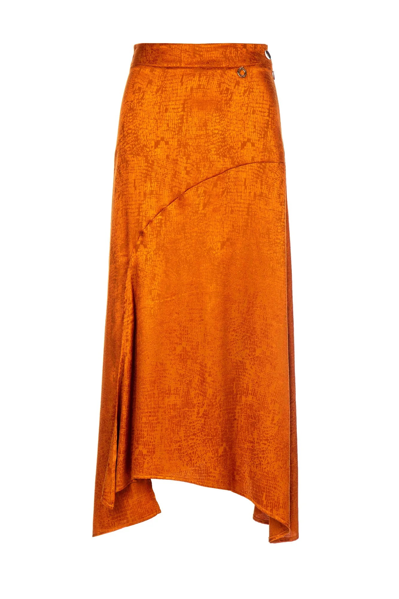 DAMASK MIDI SKIRT