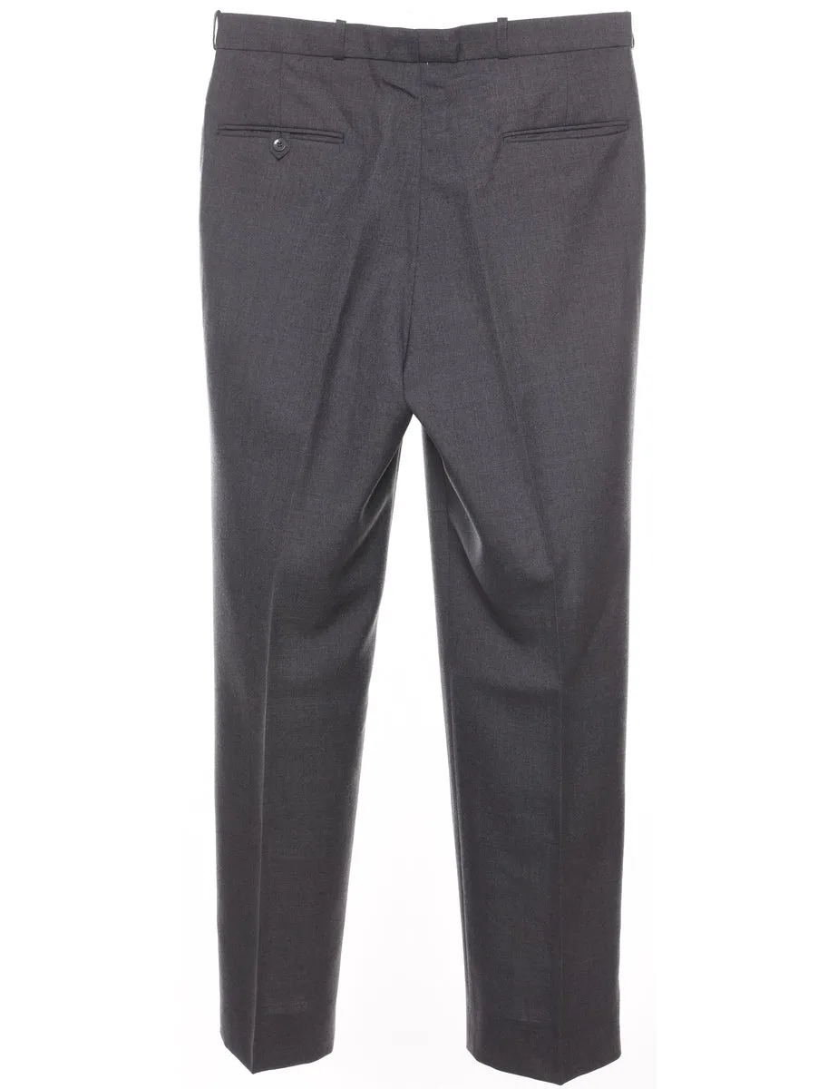 Dark Grey Classic Trousers - W34 L33