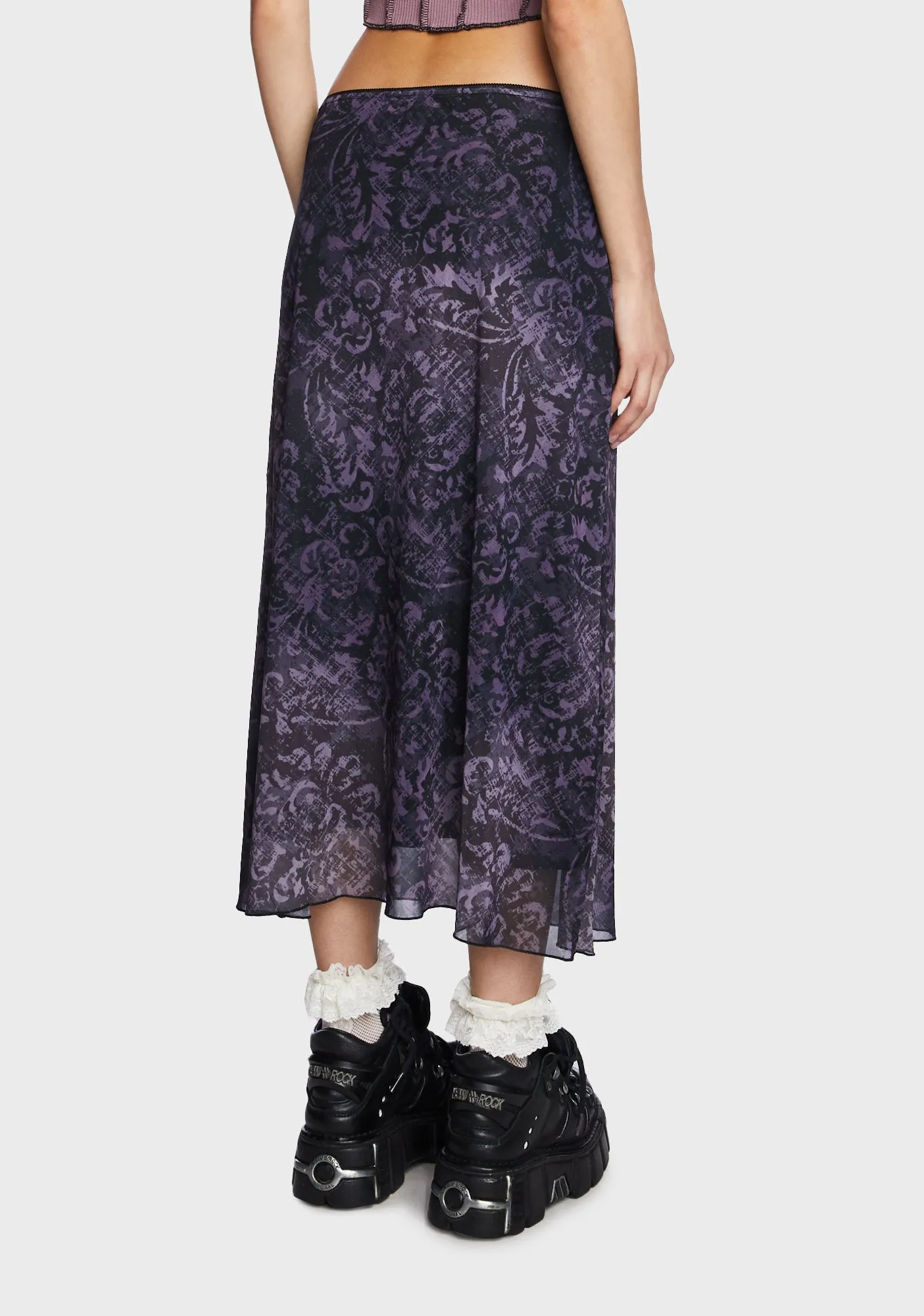 Dark Renaissance Mesh Skirt