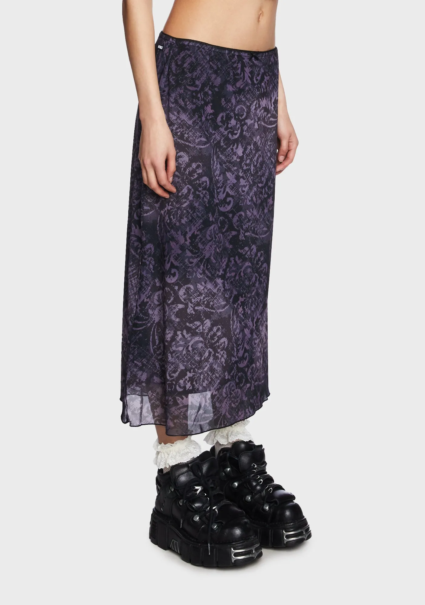 Dark Renaissance Mesh Skirt