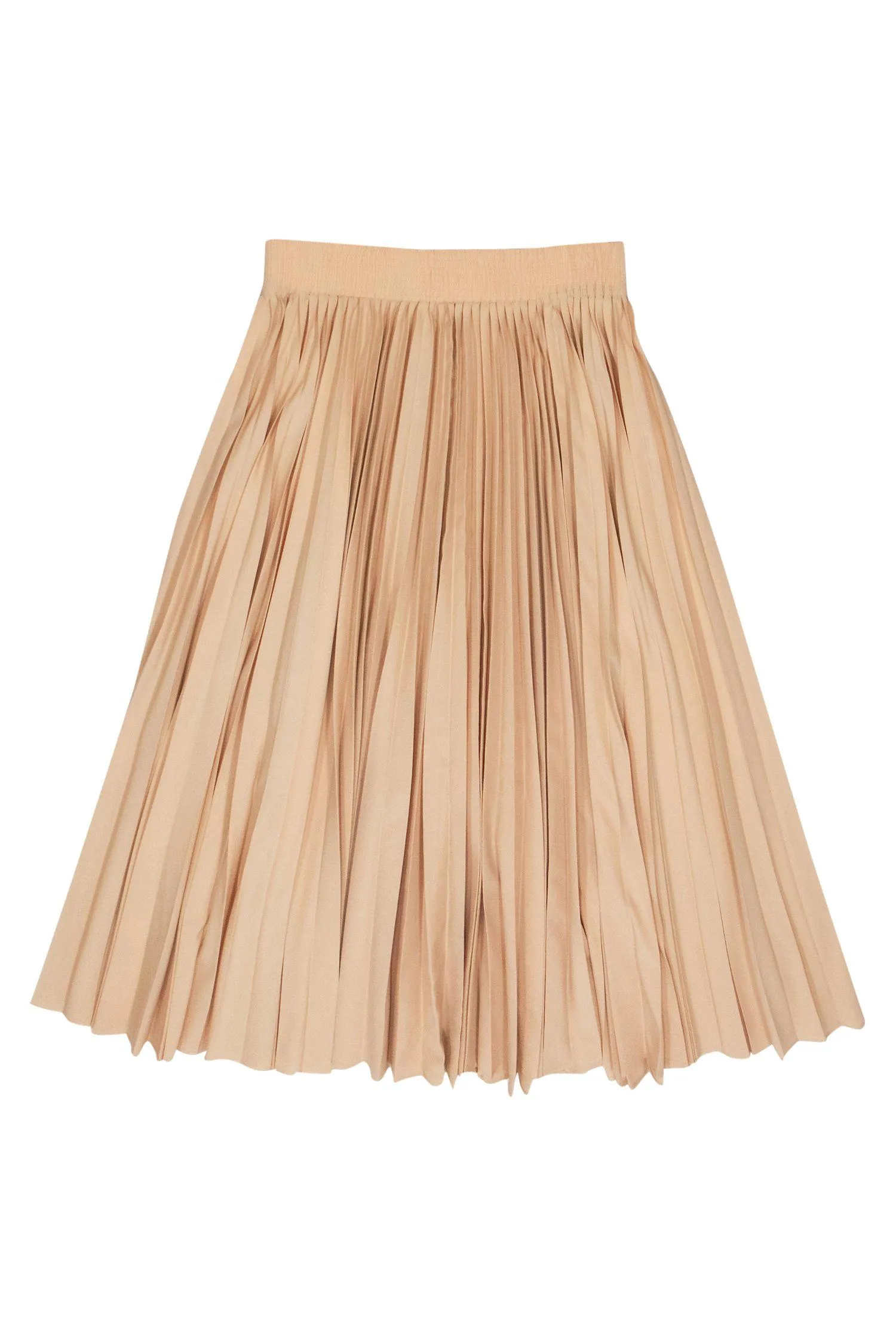 Derek Lam 10 Crosby - Peach Pleated Midi Skirt Sz 4