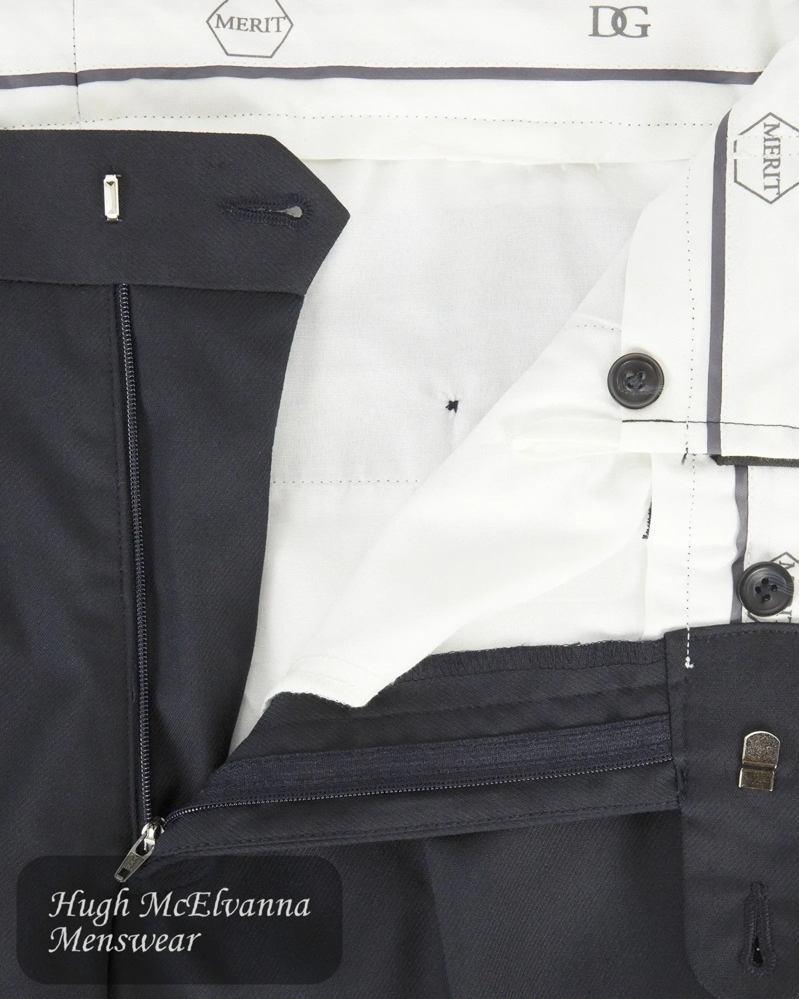 DGs Merit NAVY Stretch Trouser 71686/78