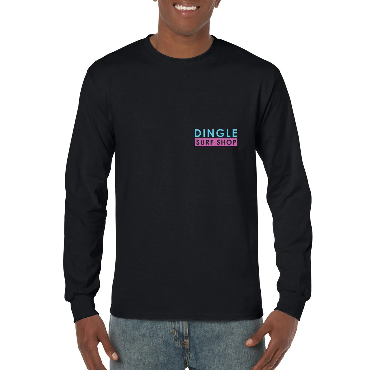 Dingle Surf Wave Long Sleeve T-Shirt