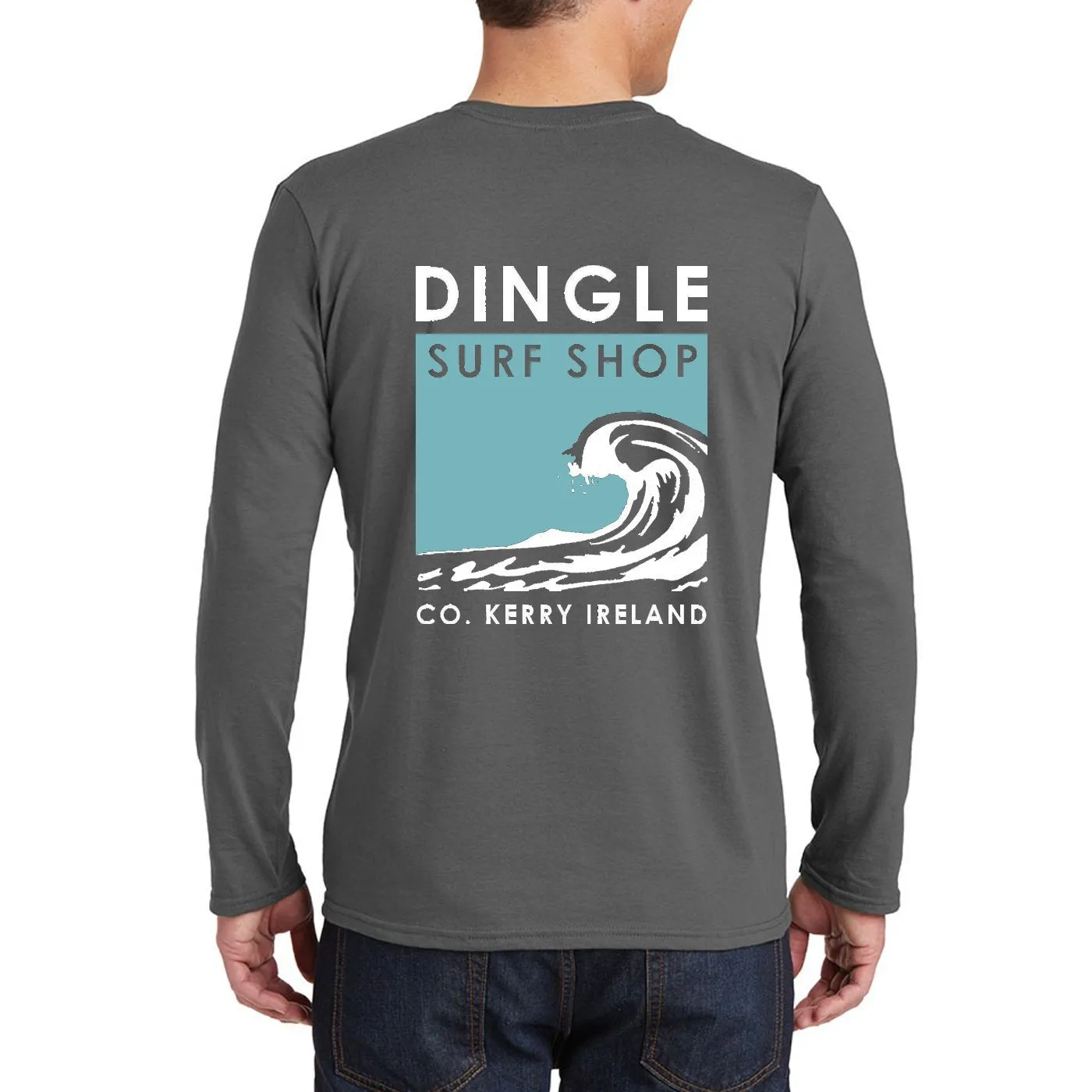 Dingle Surf Wave Long Sleeve T-Shirt