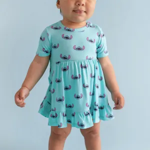 Disney Stitch Ruffled Twirl Bodysuit Dress