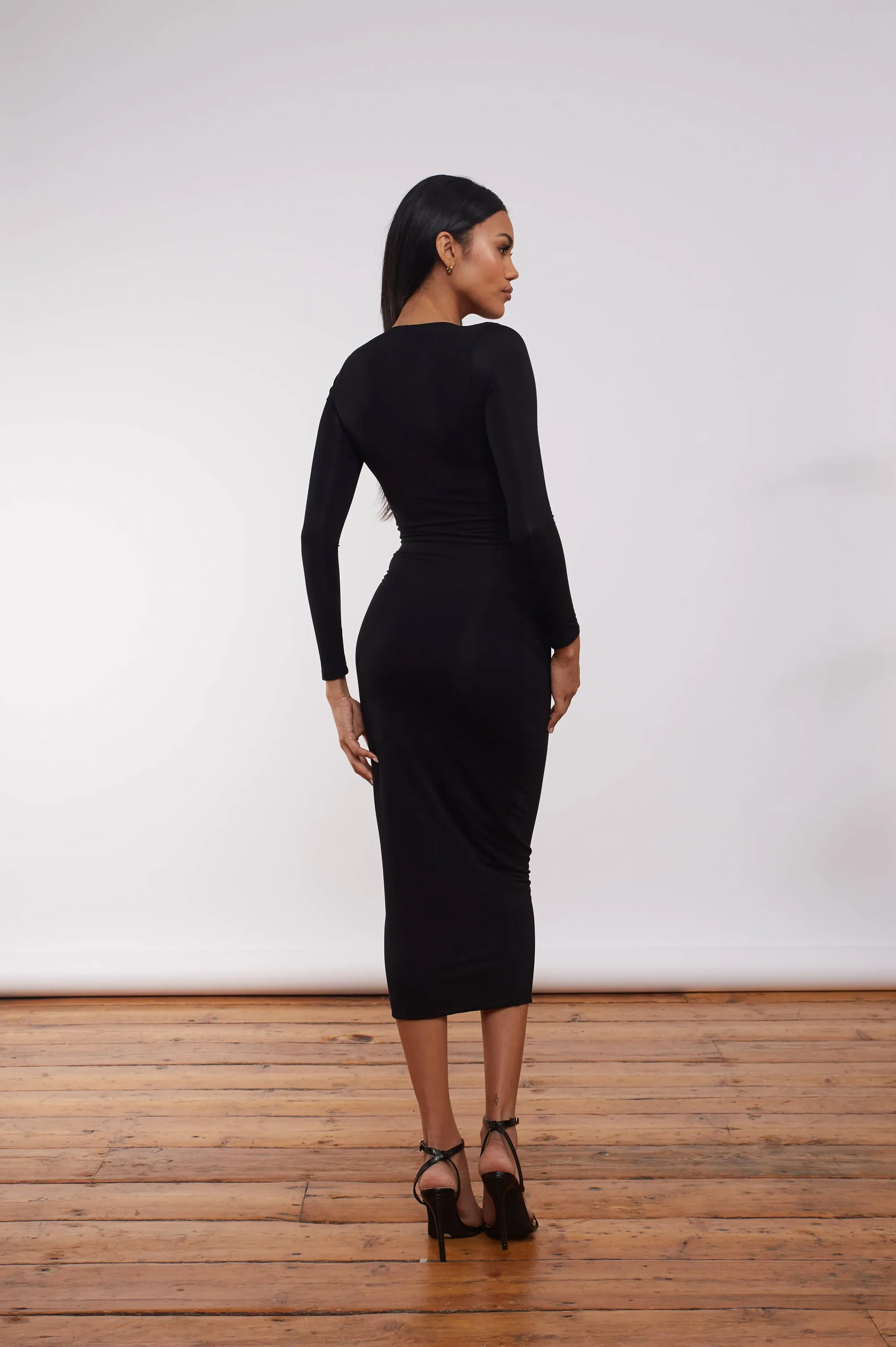 Double Layer Midi Skirt