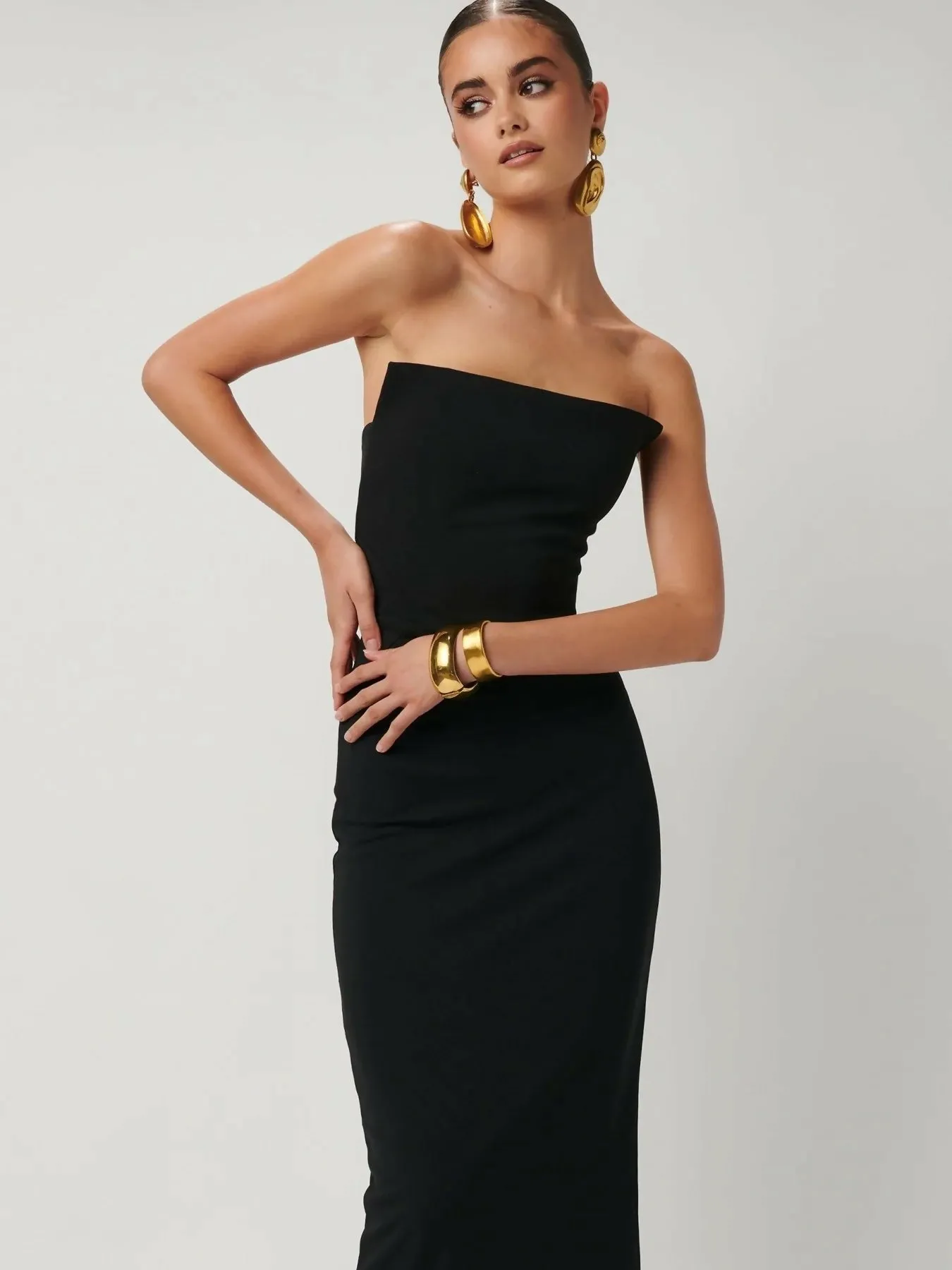 Effie Kats Danna Dress in Black Size 8