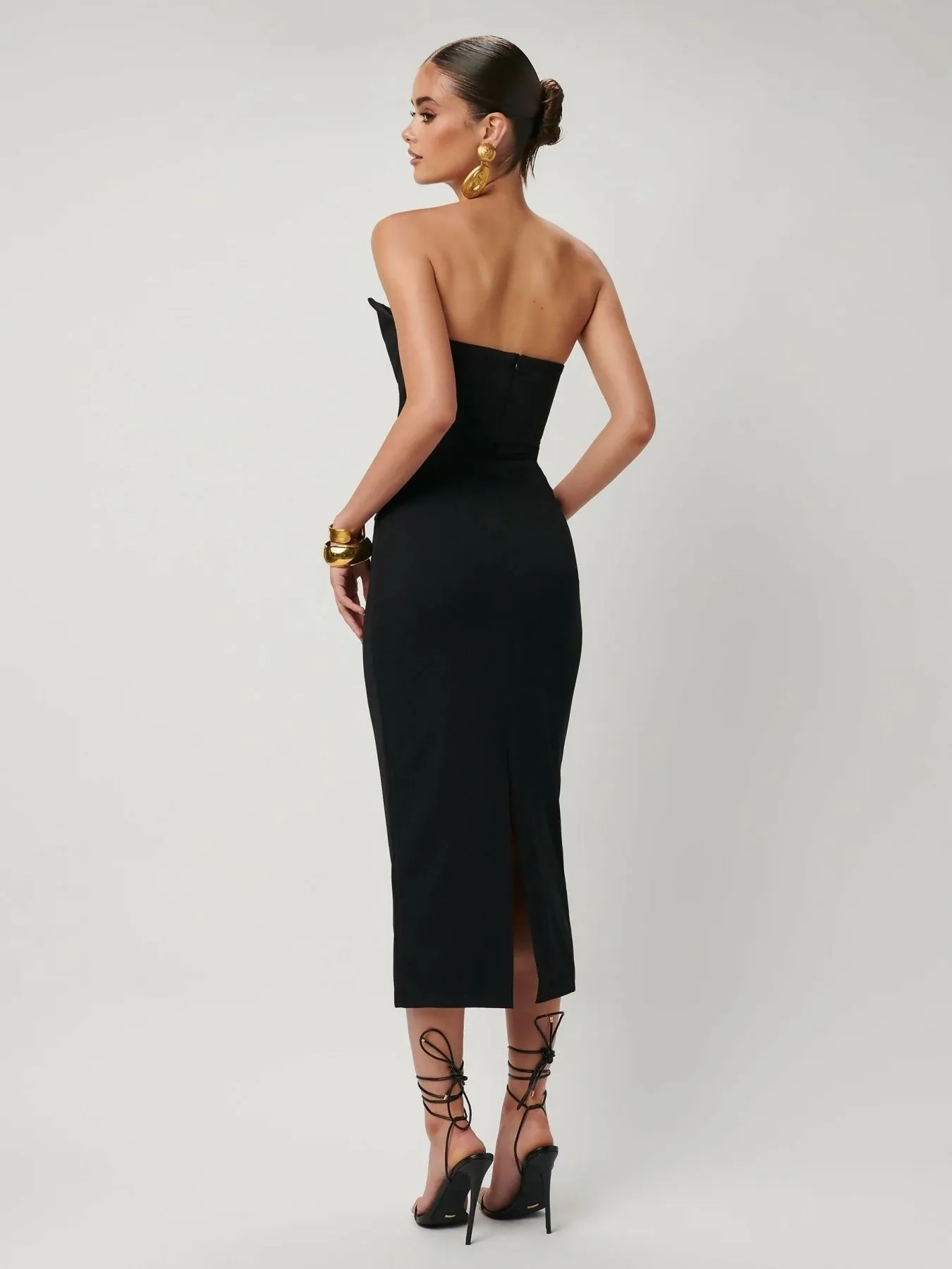 Effie Kats Danna Dress in Black Size 8