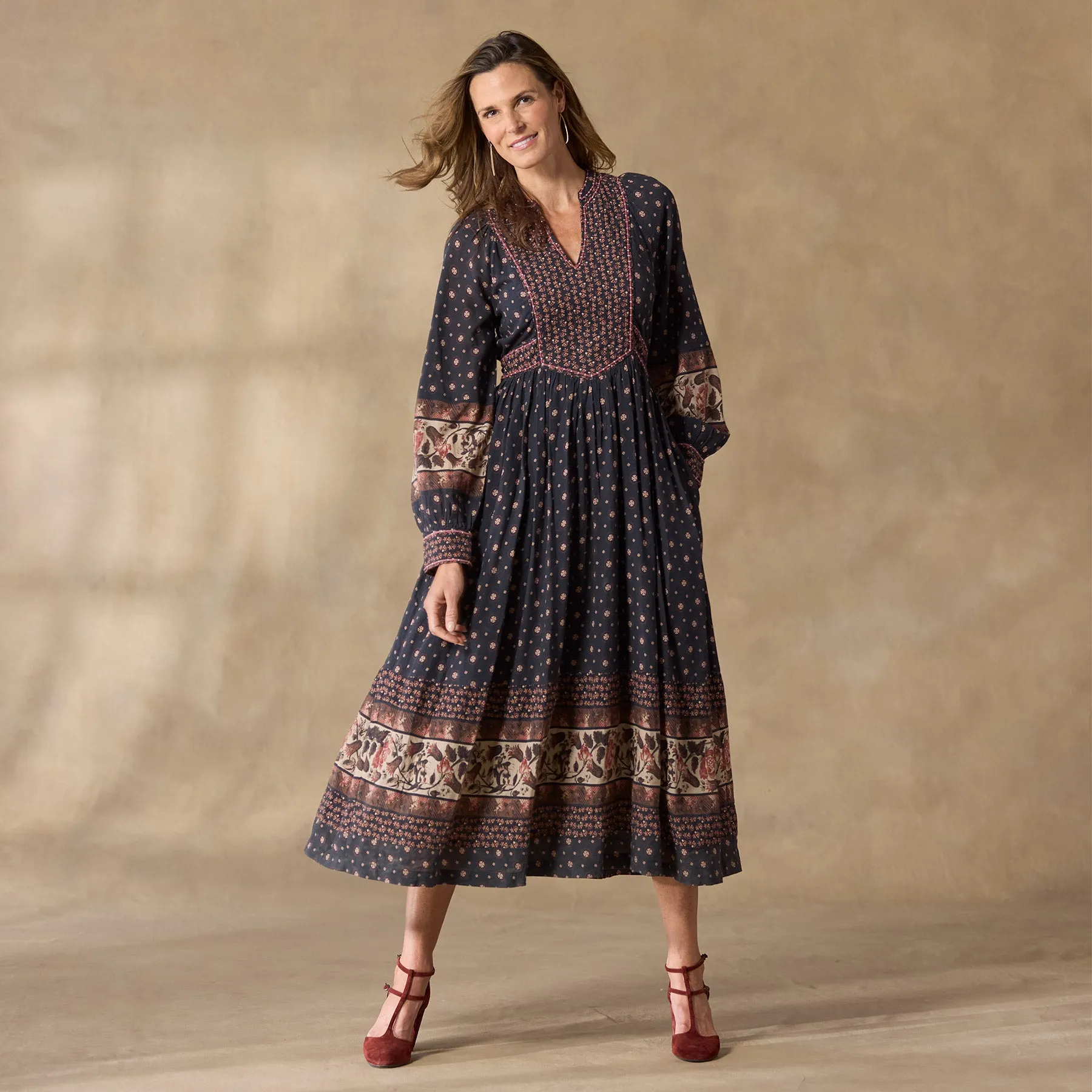 Emilia Quilted Dress, Petite