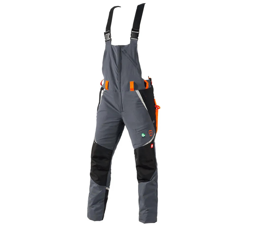 e.s. Forestry cut protection bib & brace, KWF