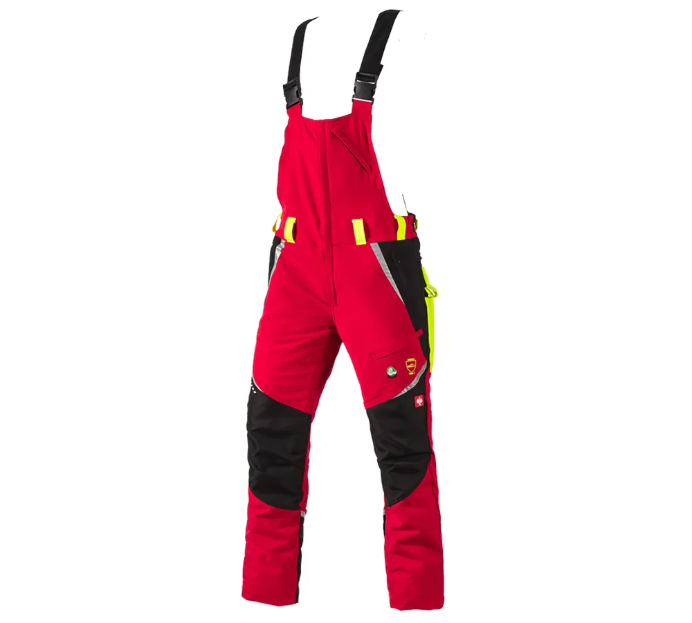 e.s. Forestry cut protection bib & brace, KWF