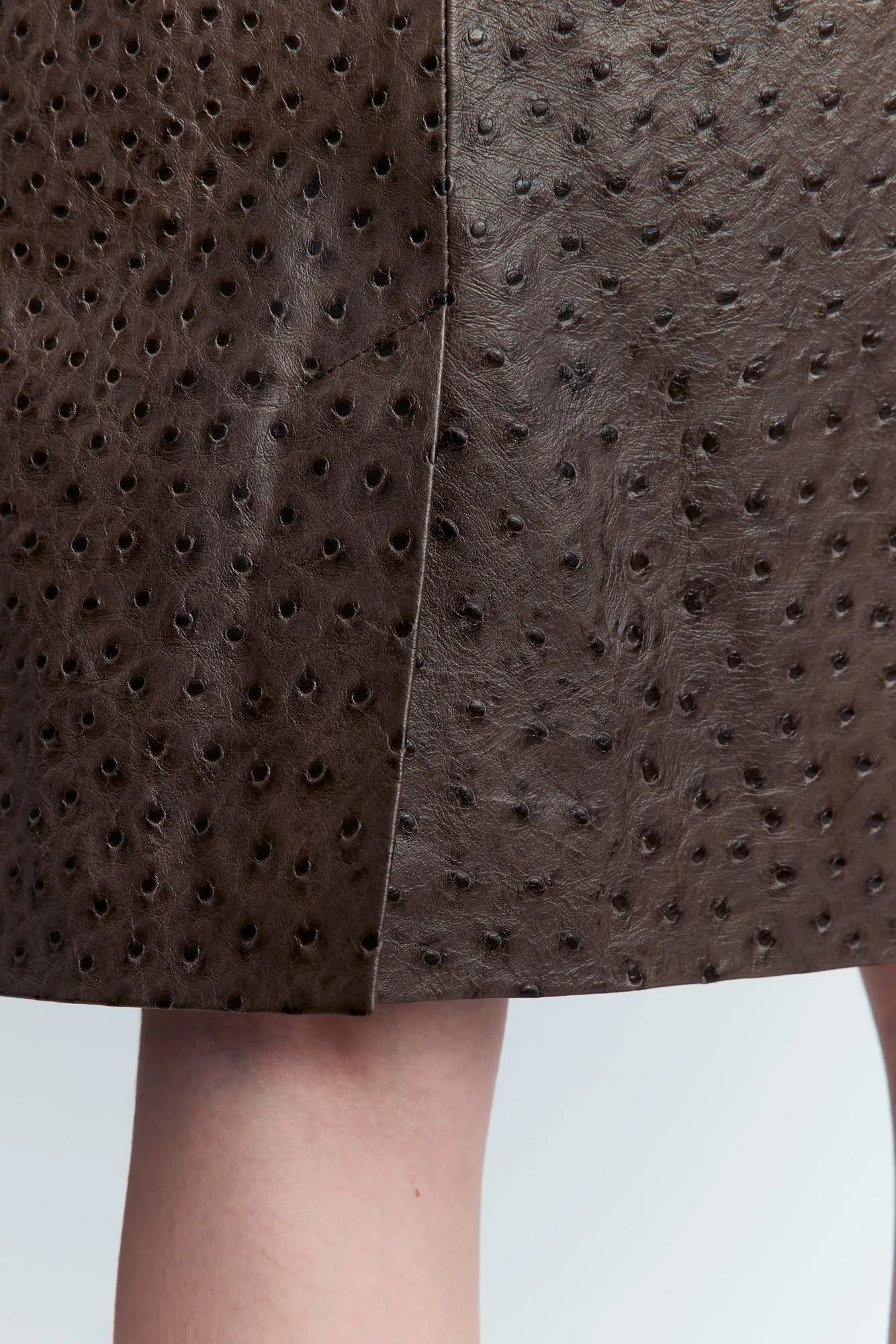 Este Skirt in Leather
