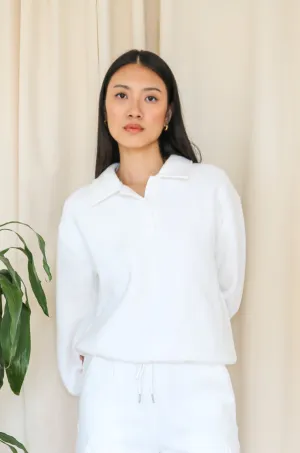 Everyday Polo Oversized Cotton Sweatshirt