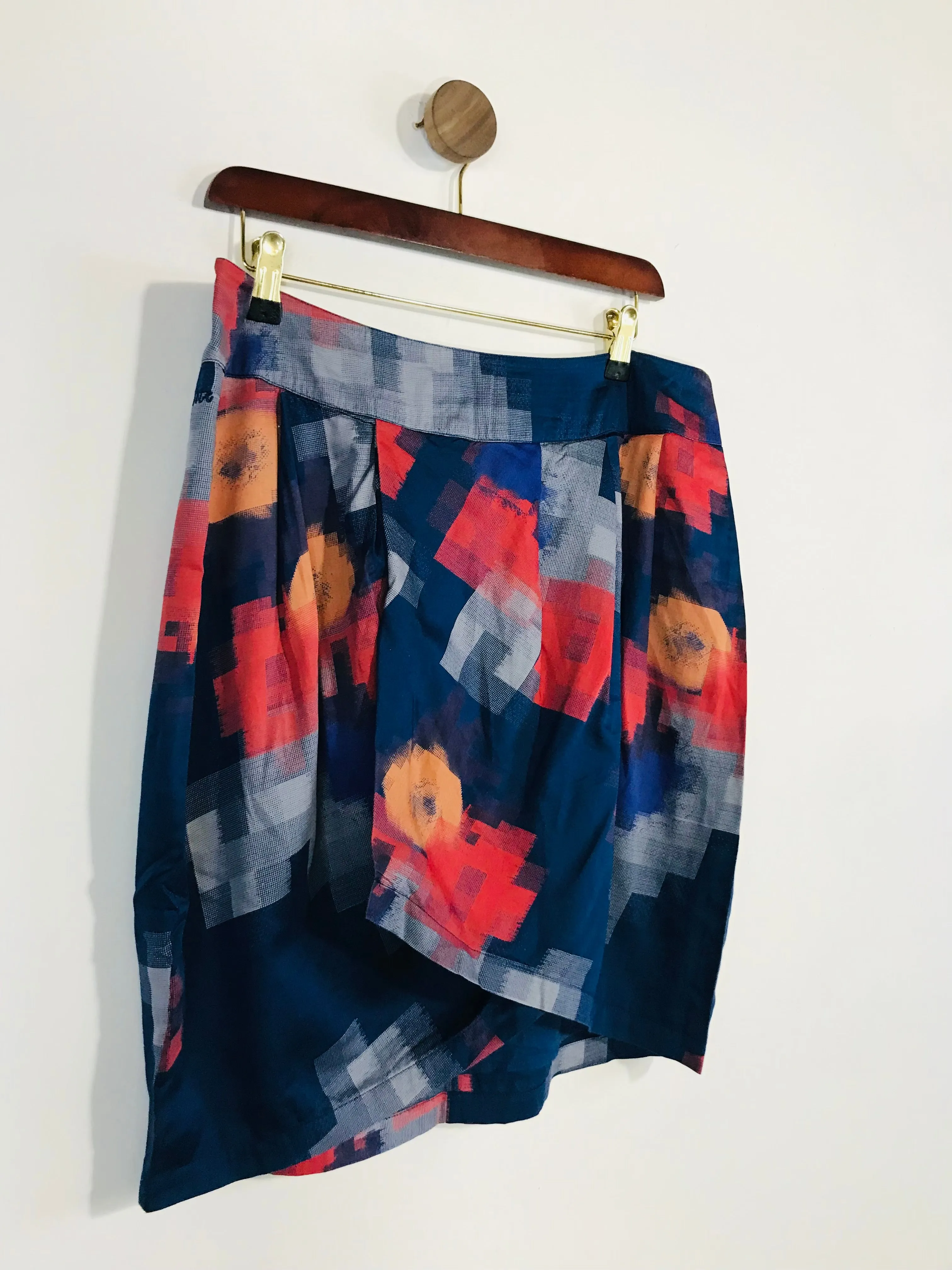 Fat Face Women's Cotton Colour Block Midi Skirt | UK14 | Multicolour