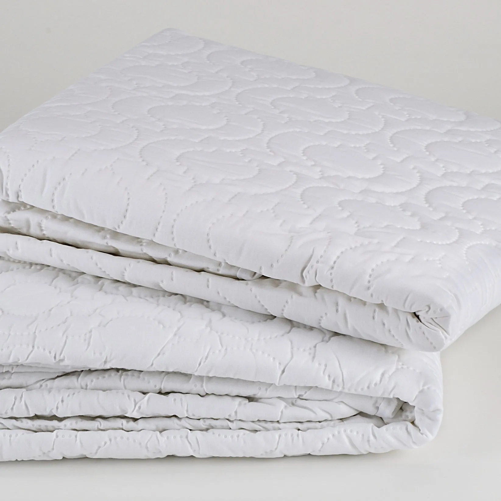 Fitted & Quilted Waterproof Mattress Protector - Cot