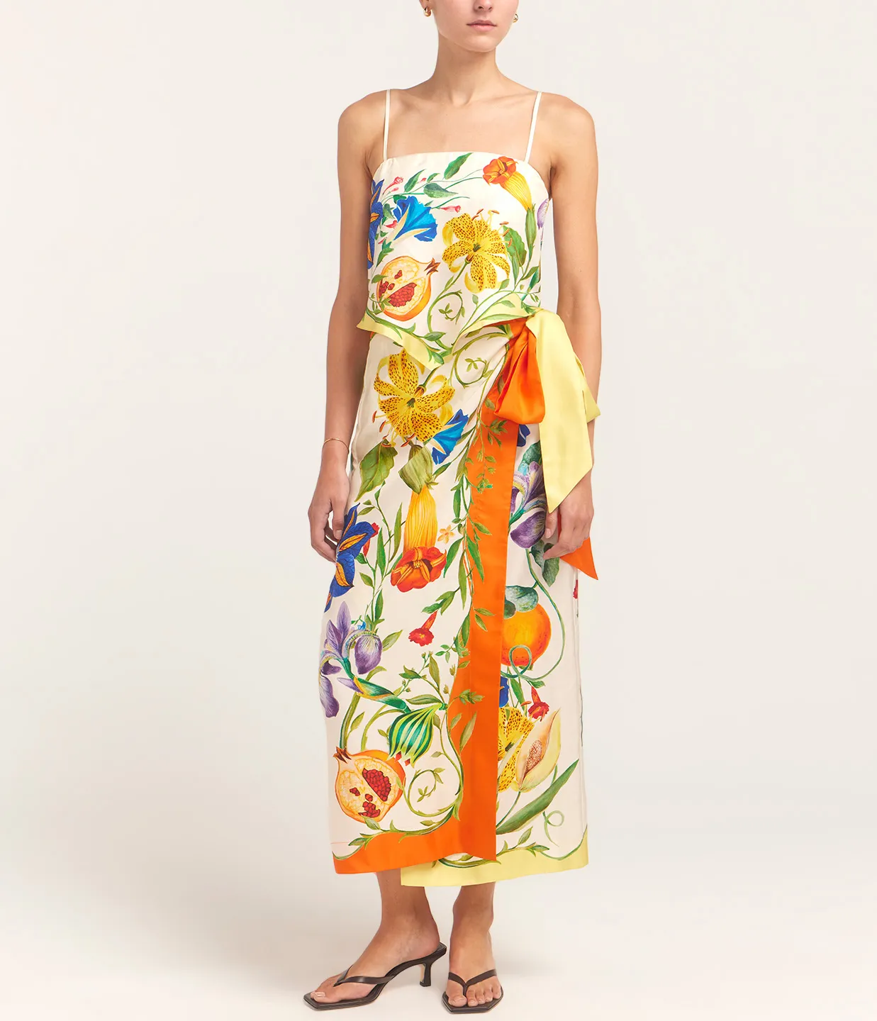 Flores Sarong Skirt in Multi