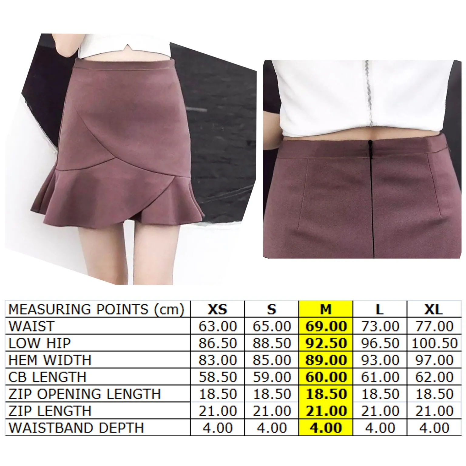 FSP107 Ruffle Tiered Skirt