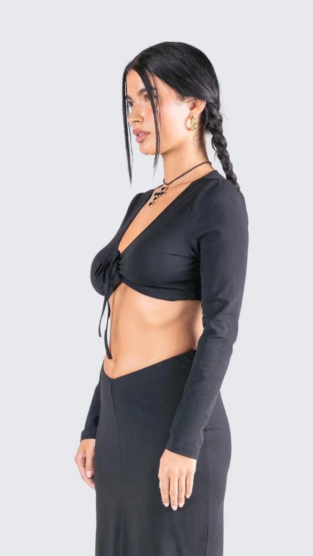 Full Sleeve black top
