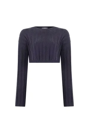 Gabi Knitted Crop Sweater