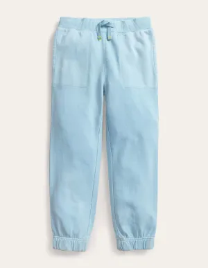 Garment Dye Track Joggers-Surf