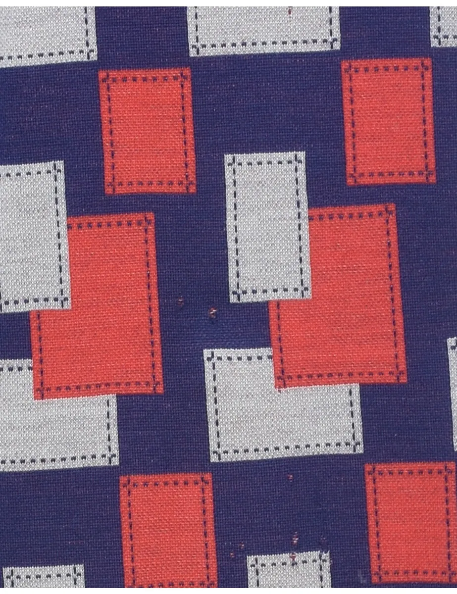 Geometric Pattern Trousers - W29 L29