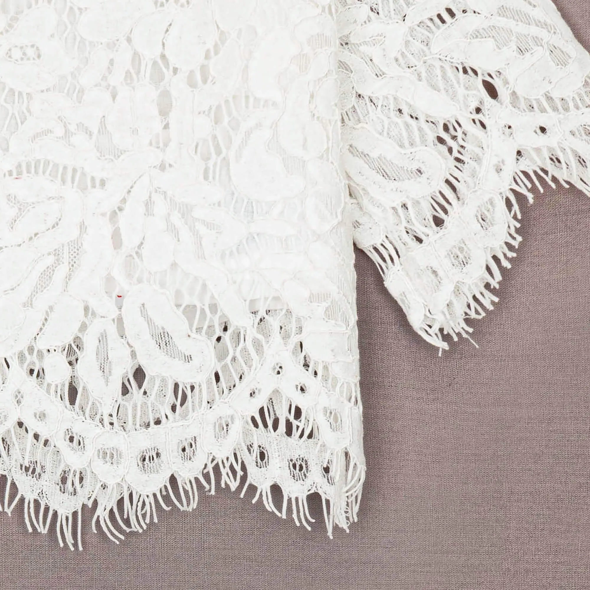 Girls Lace Top - Sleeveless or 3/4 Sleeve