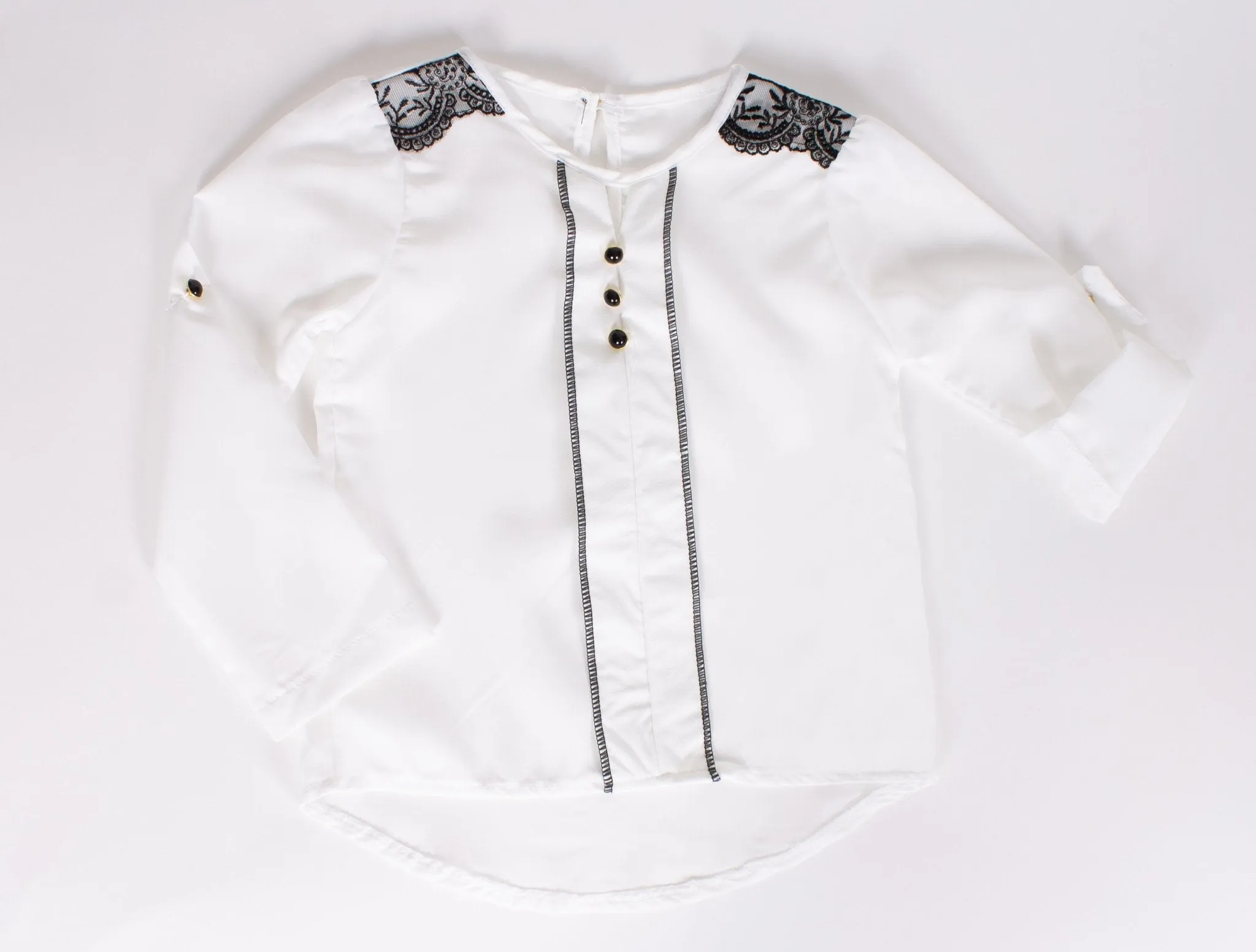 Girls' Shirt White