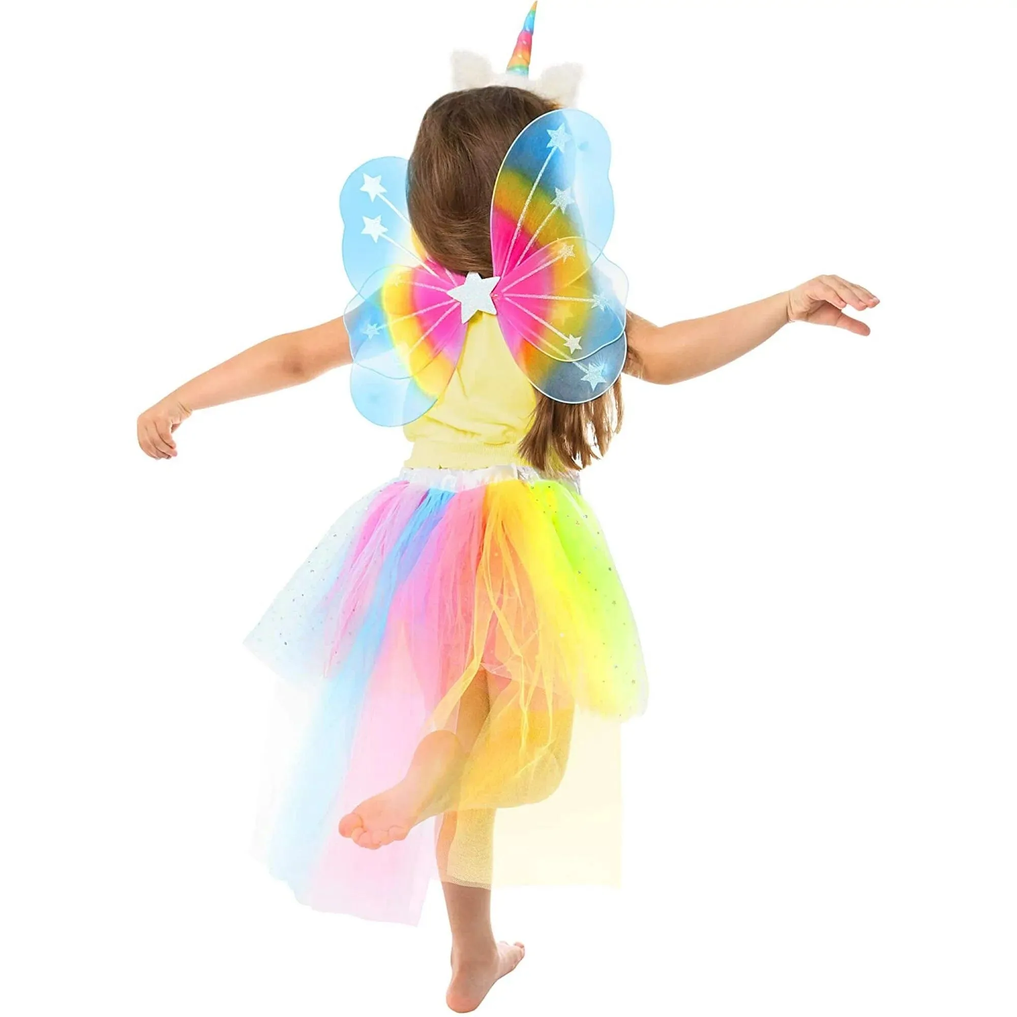 GirlZone 201909 Unicorn Outfit for Girls Dress Up