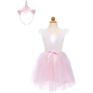 Great Pretenders Dreamy Unicorn Dress and Headband 5/6