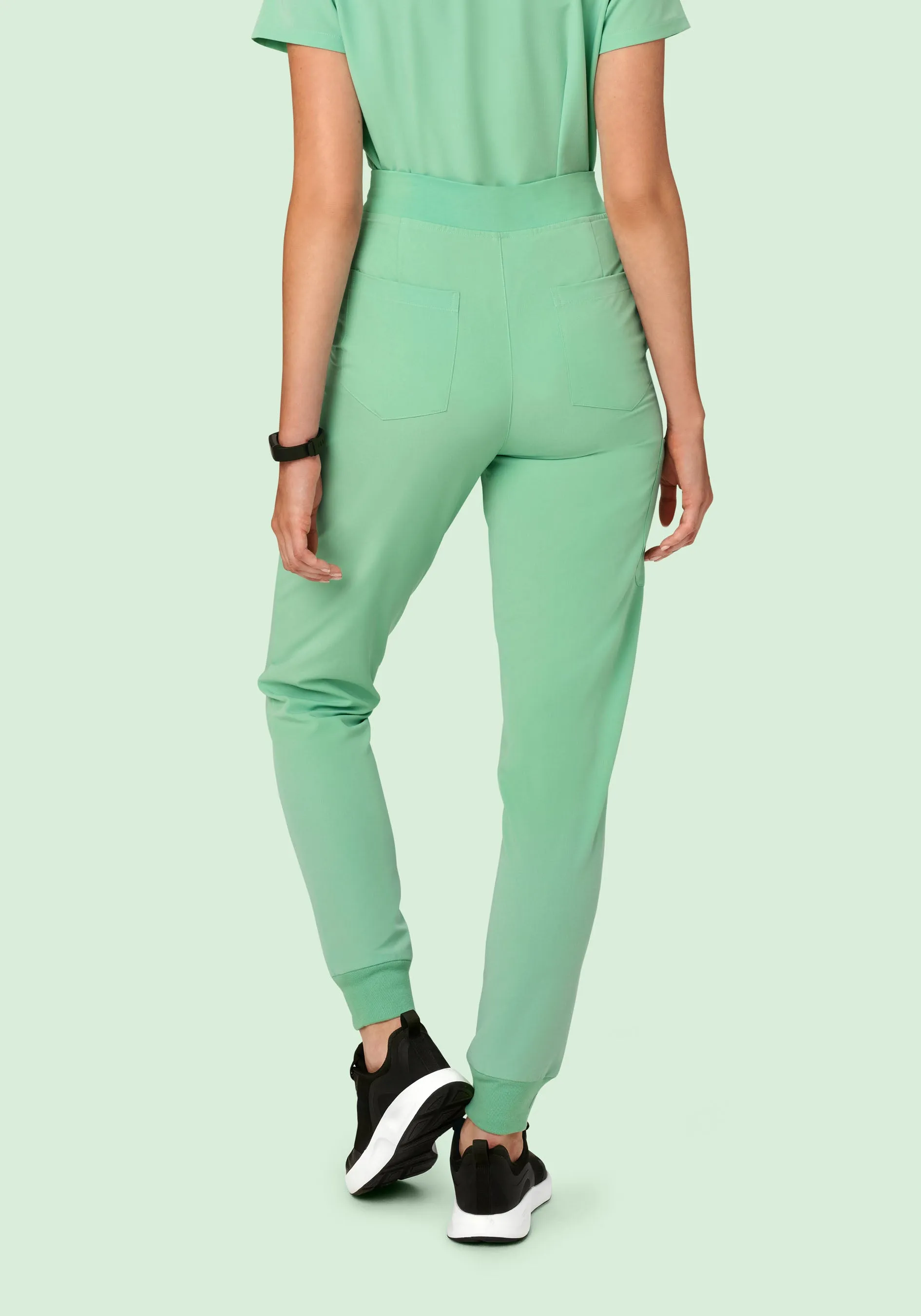 High Waisted Joggers Mint