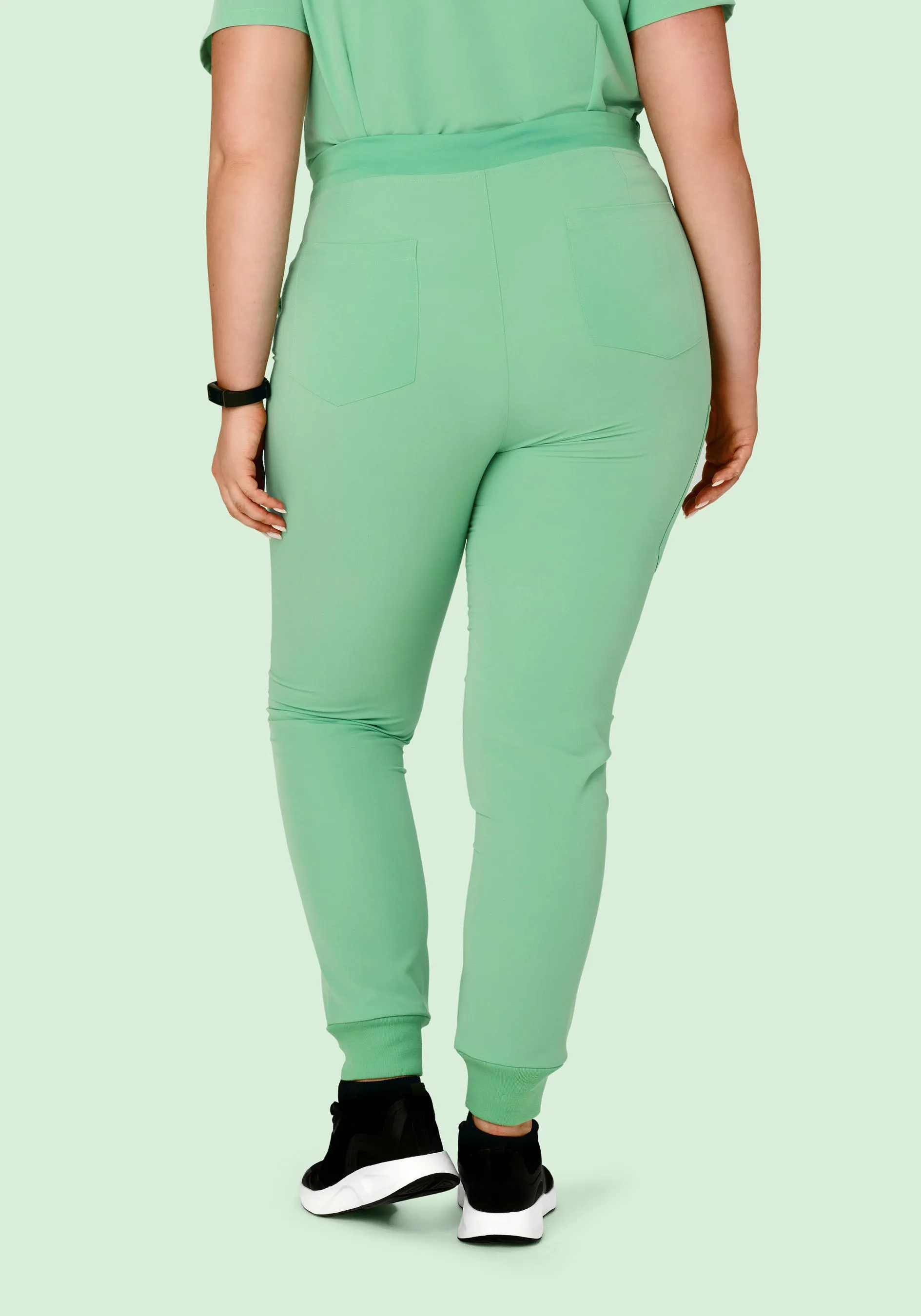 High Waisted Joggers Mint